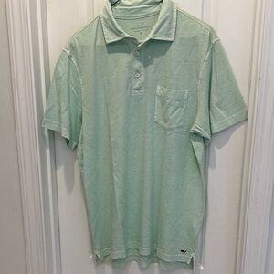 Vineyard Vines Men's Mint Polo Shirt